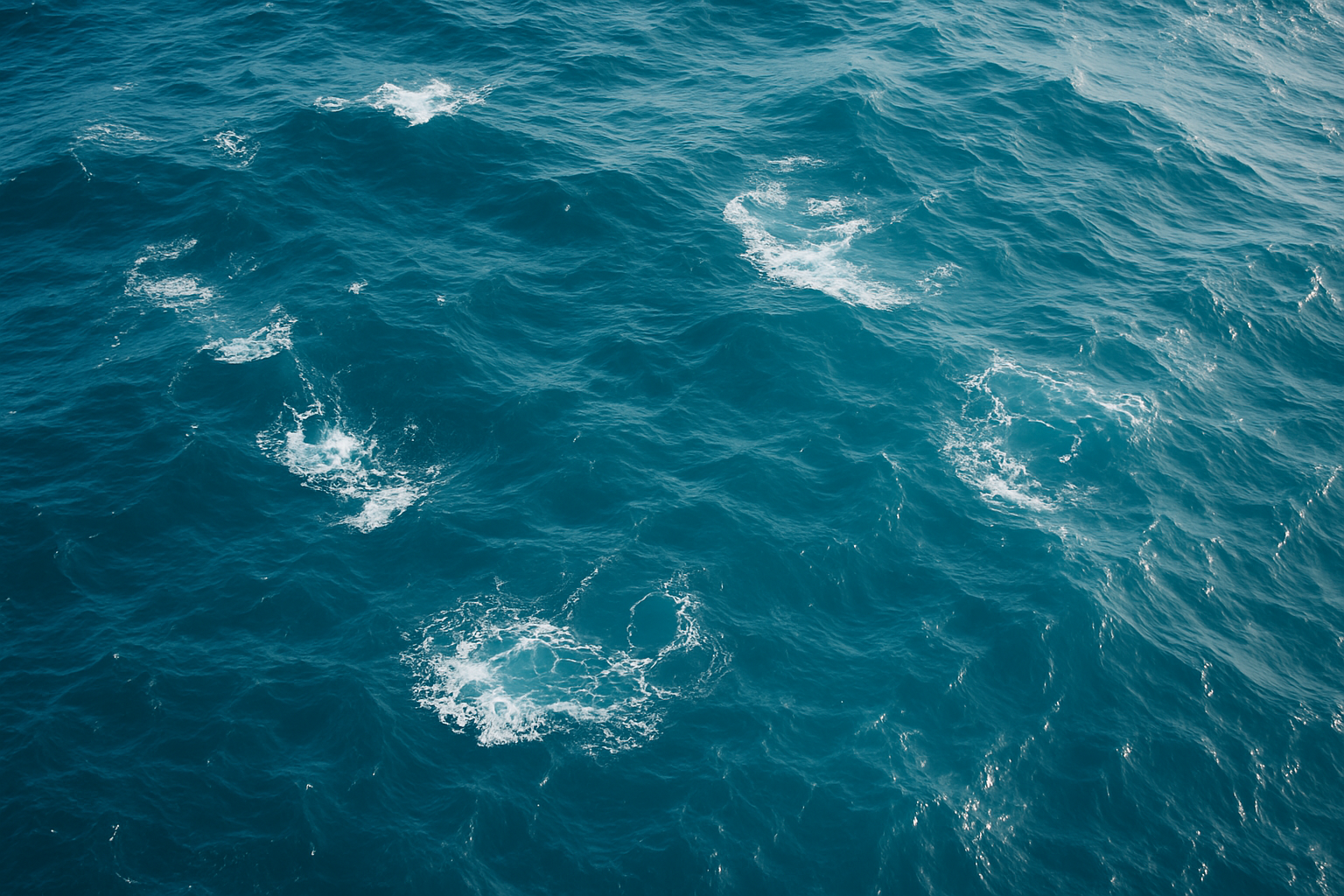seawater top view